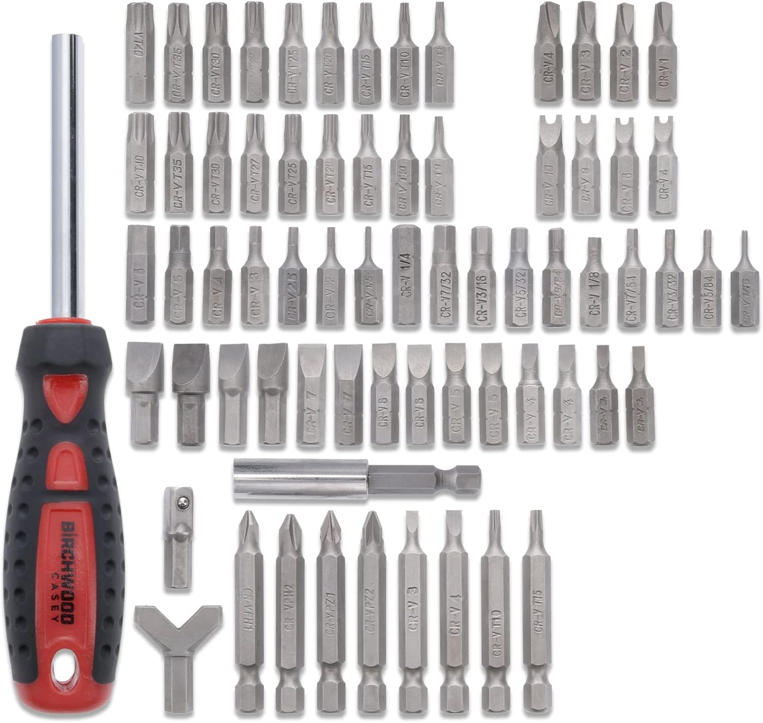Birchwood Casey Master Screwdriver Kit | Durable Versatile Gunsmithing Wrench 84 Piece Tool Set | Case Included