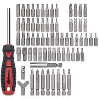 Birchwood Casey Master Screwdriver Kit | Durable Versatile Gunsmithing Wrench 84 Piece Tool Set | Case Included