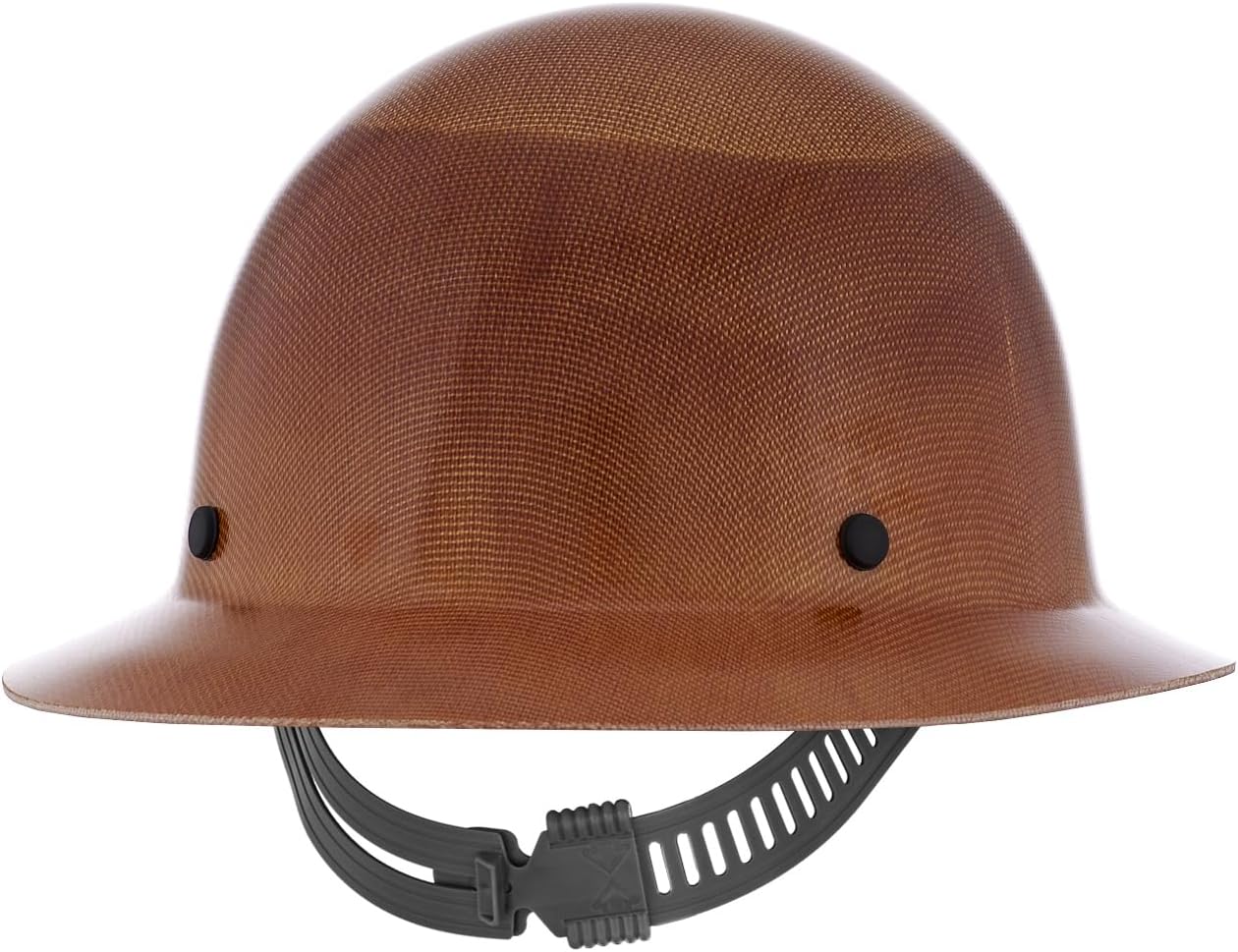 MSA Skullgard Full-Brim Hard Hat with Suspension - Non-Slotted Cap, Made of Phenolic Resin - STAZ-ON