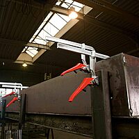 BESSEY Rapid Action Lever Clamp - 12-Inch -LC12 - Fast Action, Heavy Duty Clamps for Welding and Woodworking. Vibration