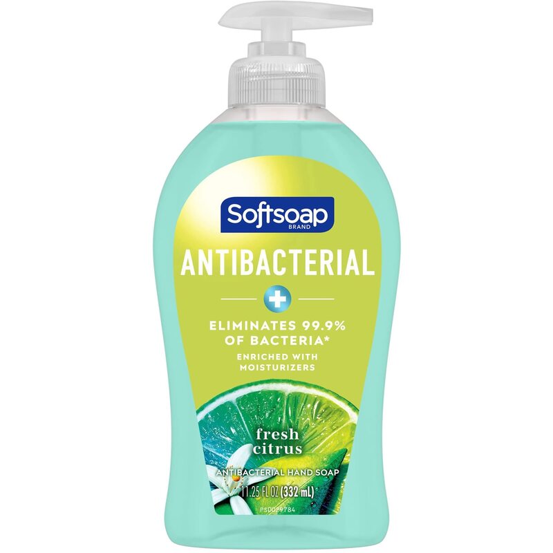 Softsoap Antibacterial Liquid Hand Soap Pump - 11.25 fl. oz. Bottle Citrus 1 Count (Pack of 1)