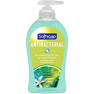 Softsoap Antibacterial Liquid Hand Soap Pump - 11.25 fl. oz. Bottle Citrus 1 Count (Pack of 1)