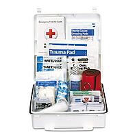 First Aid Only 90566 ANSI B 2015 and OSHA Compliant First Aid Kit, 50-Person Emergency First Aid Kit for Business, Home, Car, and Worksites, 199 Pieces