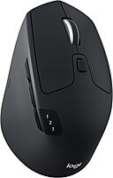 Logitech M720 Triathlon Multi-Device Wireless Mouse, Black/Gray, 910-004790