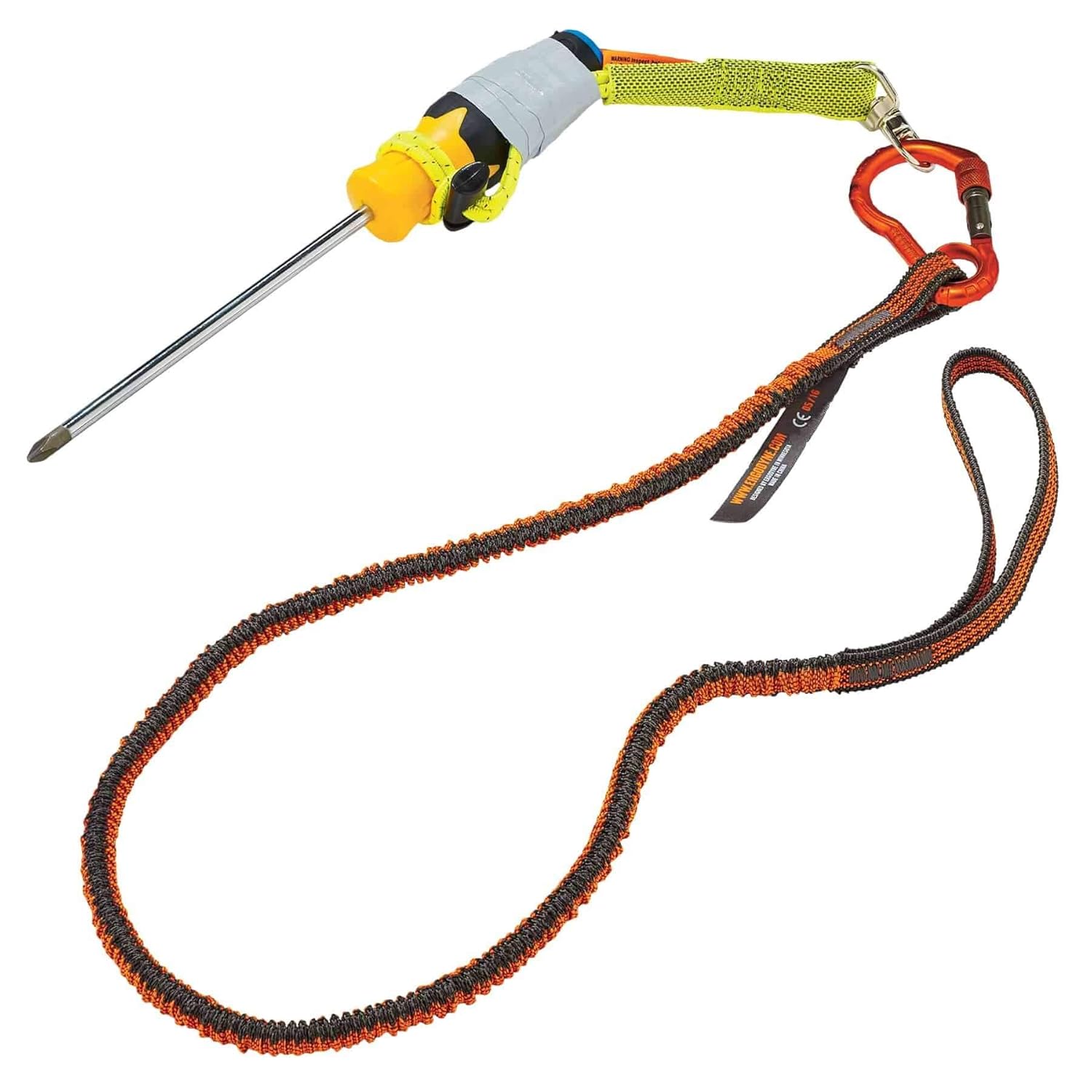 Ergodyne Squids 3182 Tool Tether Kit - 10lb (4.5kg) Orange/Gray