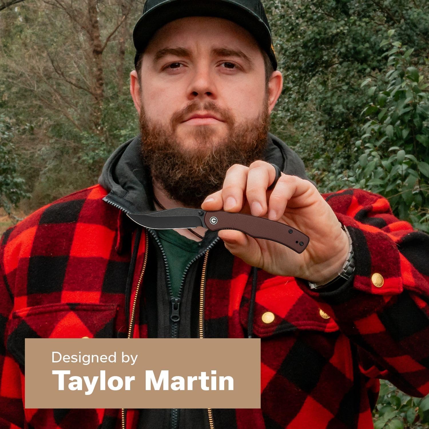 CIVIVI Clingman EDC Pocket Folding Knife, 2.99" Nitro-V, Liner Lock, Titanium Reversible Clip