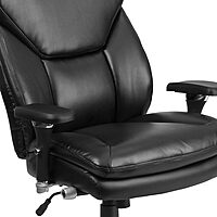 Flash Furniture HERCULES Series 24-7 Intensive Use Big & Tall Ergonomic High-Back Office Chair With Lumbar Knob And Headrest
