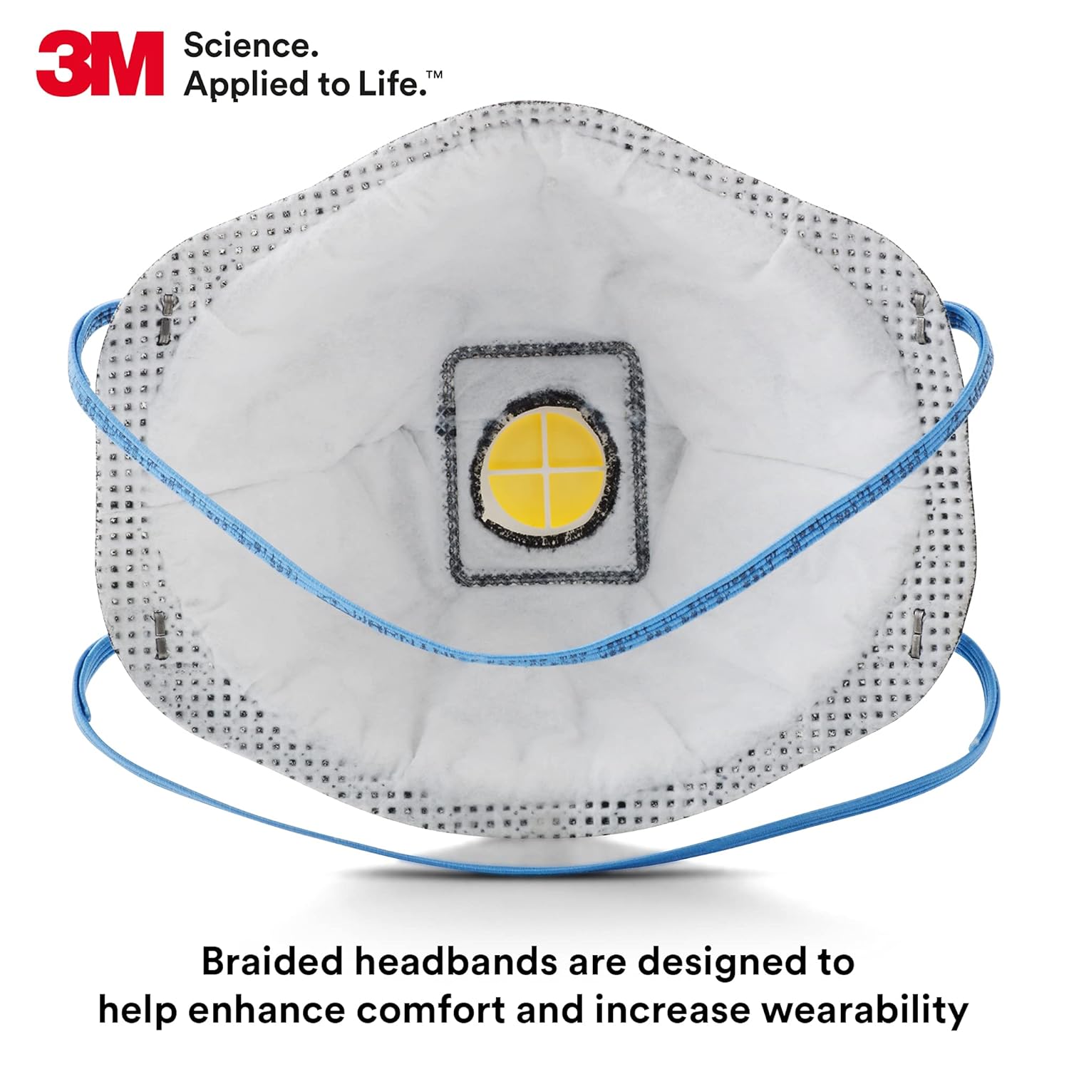 3M Particulate Respirator 8576, P95, Pack of 10, NIOSH APPROVED, Cool Flow Valve