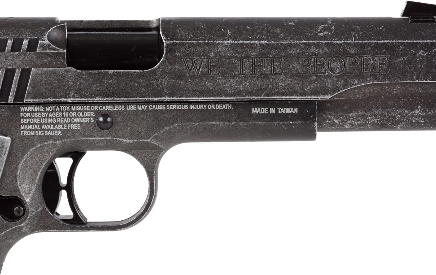 SIG SAUER 1911 CO2 4.5mm Steel BB Air Pistol - Full-Size Metal Frame