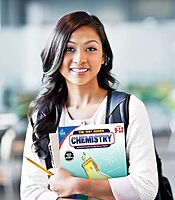 Carson Dellosa The 100 Series Chemistry Workbook, Science Book for Grades 9-12, Periodic Table, Atomic Structure, Scientific Notation, and More, Classroom or Homeschool Curriculum (Volume 4)