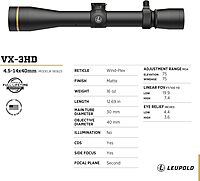 Leupold VX-3HD Riflescope with CDS-ZL ZeroLock Dial