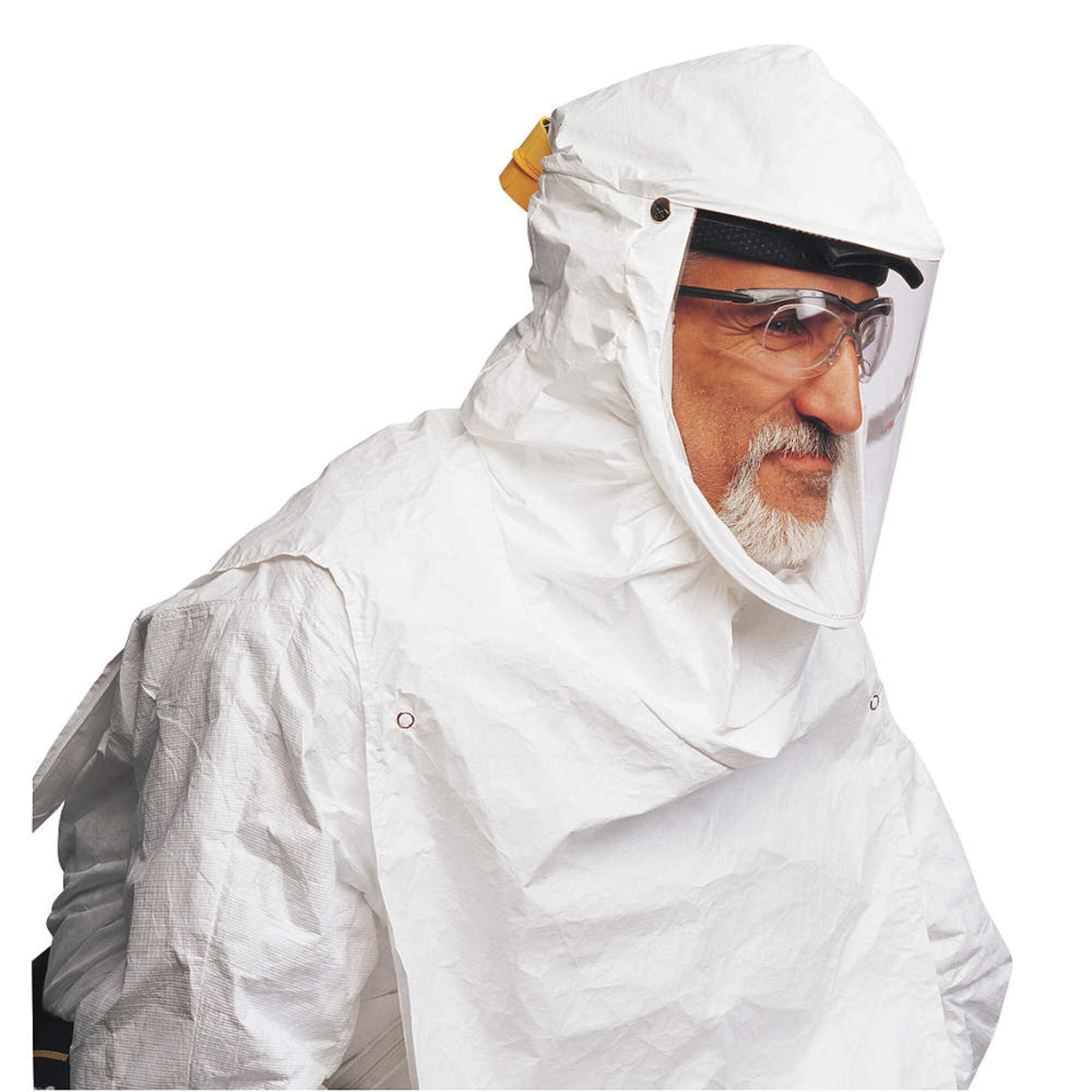 Honeywell Safety Products Usa Inc Primair Universal Bibbed Hood Assembly, White