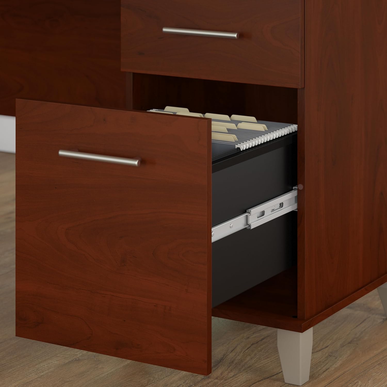Bush Furniture Somerset 72W Office Desk with Drawers