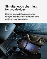 Belkin BoostCharge 42-Watt Dual Port Fast Car Charger with30W USB-C & 12W USB-A Ports