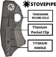 Spyderco C260TIP Stovepipe Titanium