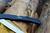 OUTDOOR EDGE Flip N' Saw / Flip N' Zip Folding Saw with 65Mn Spring Steel and Triple-Ground Teeth