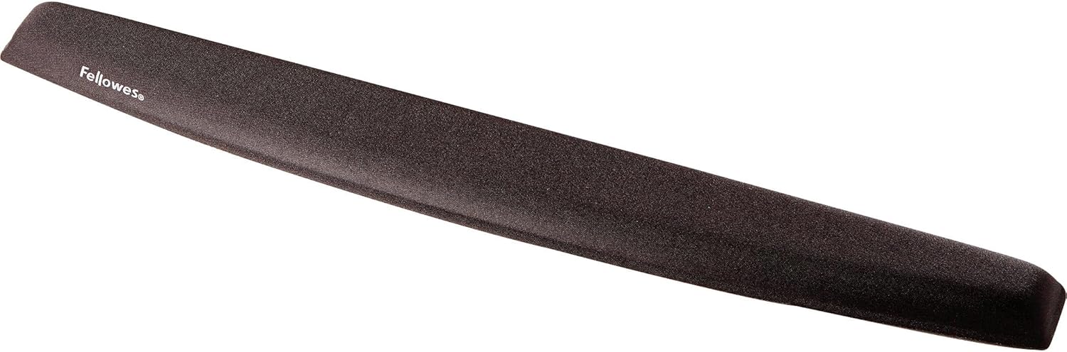 Fellowes Memory Foam Keyboard Wrist Rest - Black (9178201)