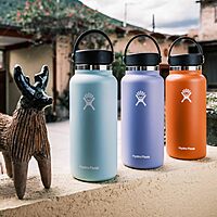 Hydro Flask Wide Mouth Insulated Water Bottle with Flex Cap