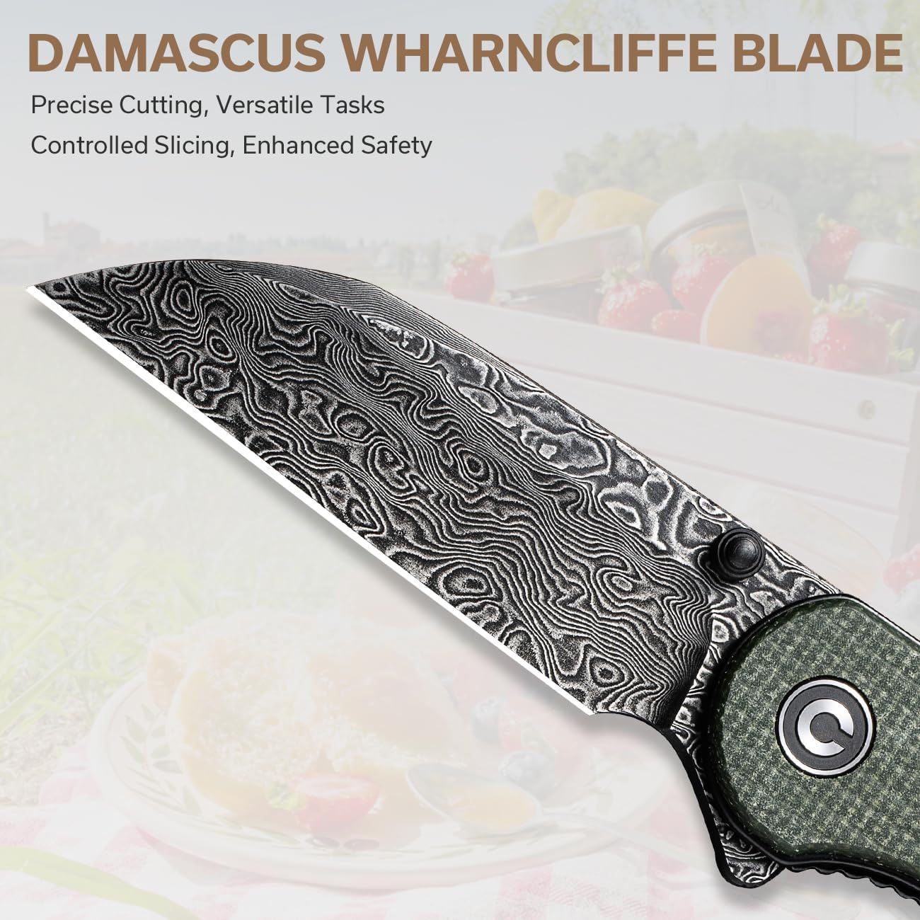 CIVIVI Elementum Folding Knife - Wharncliffe