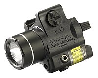 STREAMLIGHT TLR-4G Compact Rail-Mounted Tactical Weapon Light with Green Laser