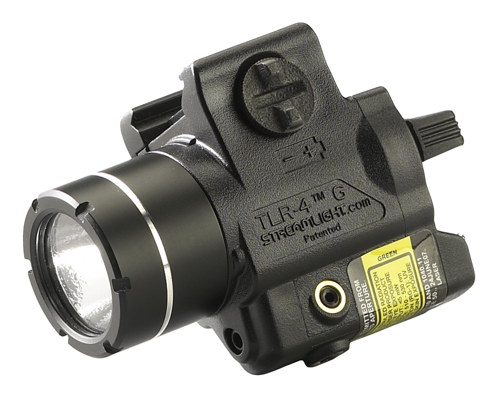 STREAMLIGHT TLR-4G Compact Rail-Mounted Tactical Weapon Light with Green Laser