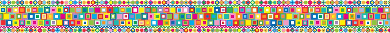 BARKER CREEK Double-Sided Bulletin Board Borders, 3" x 35", 12-Pack