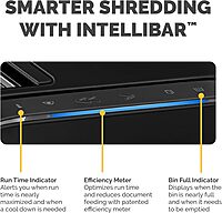 Fellowes LX 220 100% Jam Proof Micro-Cut 20-Sheet Shredder, Black, 5015401