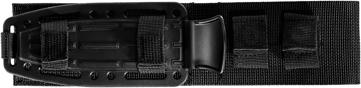 Gerber Gear Prodigy Survival Tactical Knife - Full Tang, Serrated Edge Knife - American Steel Blade - Molded Soft-Grip