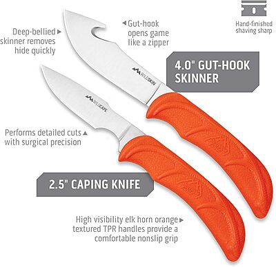 OUTDOOR EDGE Wild Hunting Knife Kits - Fixed Blade