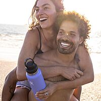 Hydro Flask Insulated Stainless Steel Wide Mouth Bottle with Flex Chug Cap