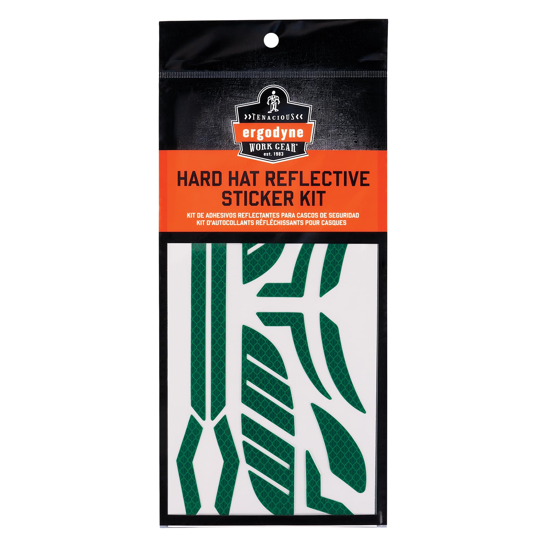 Ergodyne Skullerz 8961 Reflective Hard Hat Sticker Kit