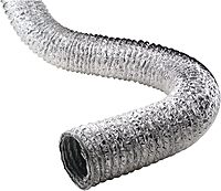 Deflecto F0450 Supurr-Flex 5-Ply 4-Inch Aluminum Flex Duct (50 Feet; Nonretail Bulk)