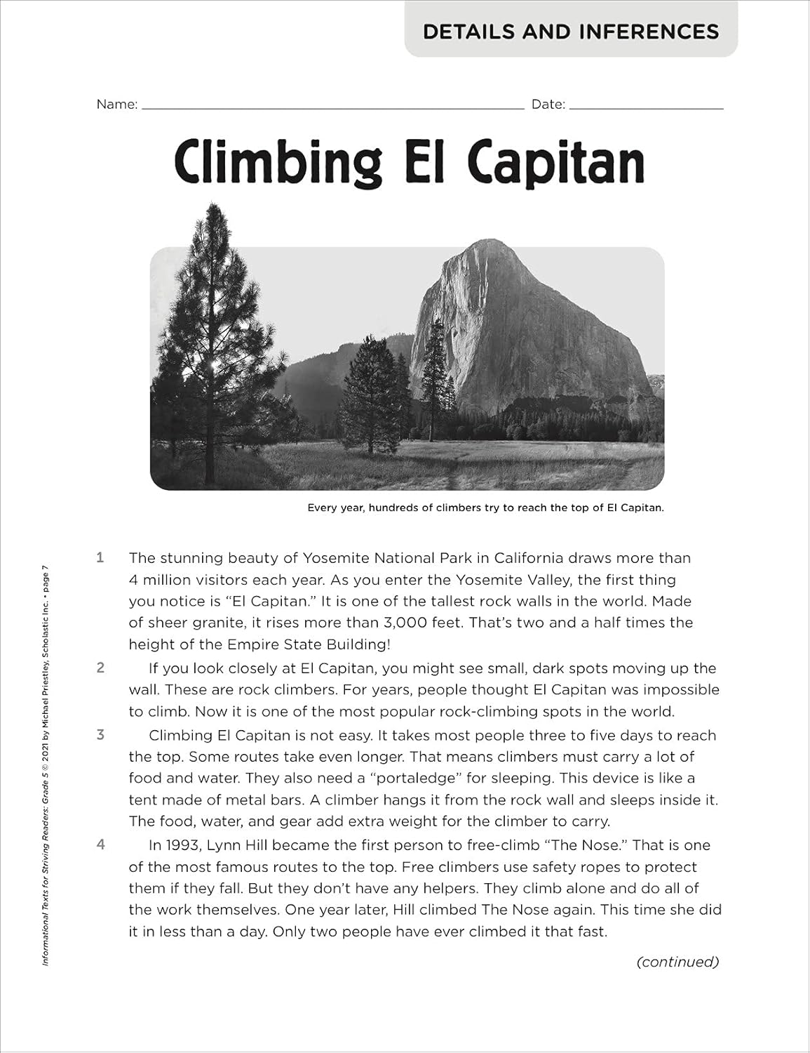 Scholastic Informational Texts for Striving Readers: Grade 5 (Indian Head)