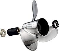 Turning Point Express  Mach3  OS  - Right Hand - Stainless Steel Propeller - OS-1617 - 3-Blade - 15.6" x 17 Pitch