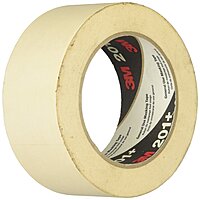 3M 201+ General Use Masking Tape, 2 Inches x 60 Yards, Tan