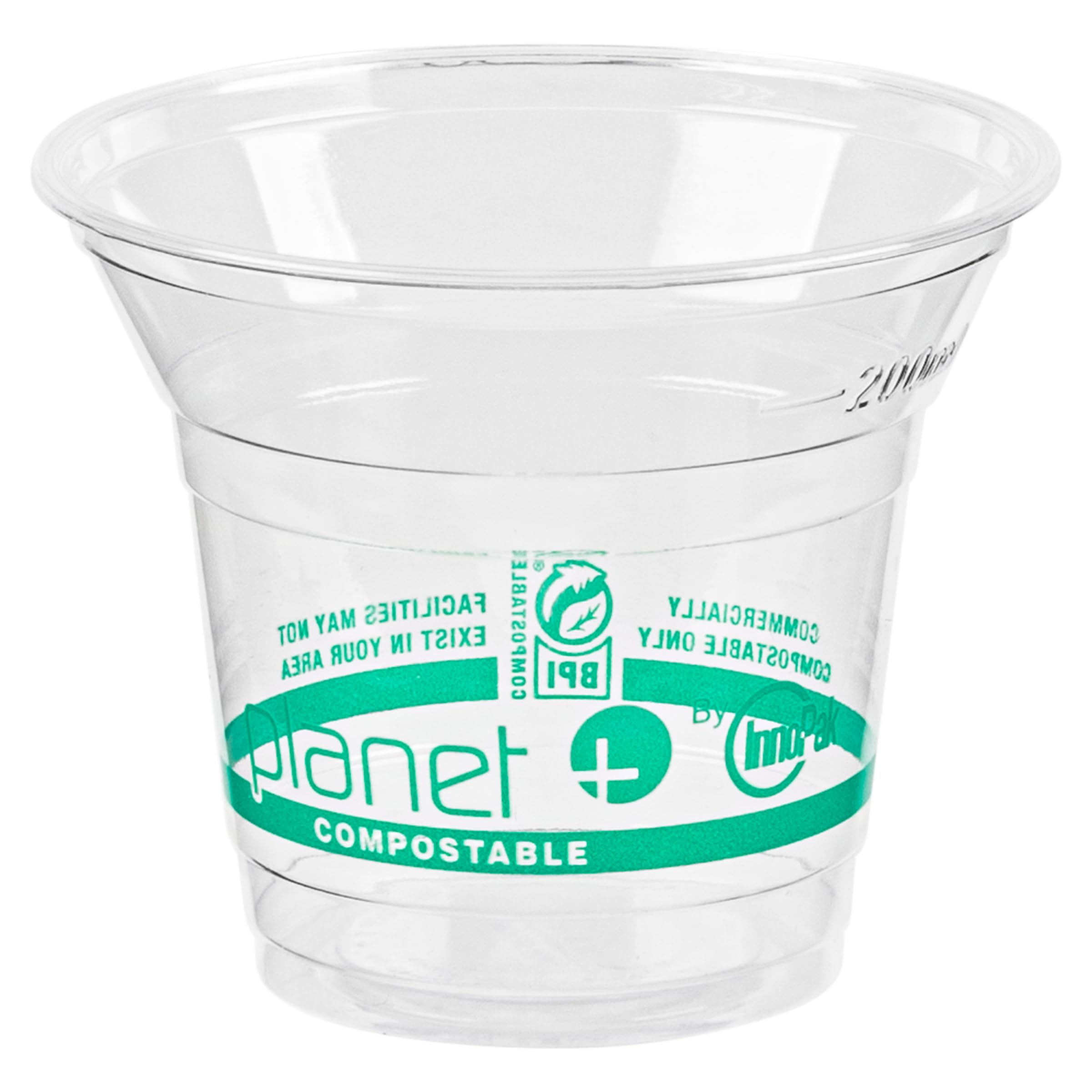 StalkMarket Planet+ Compostable Cold Cups, 9 Oz, Clear, Pack Of 1,000 Cups