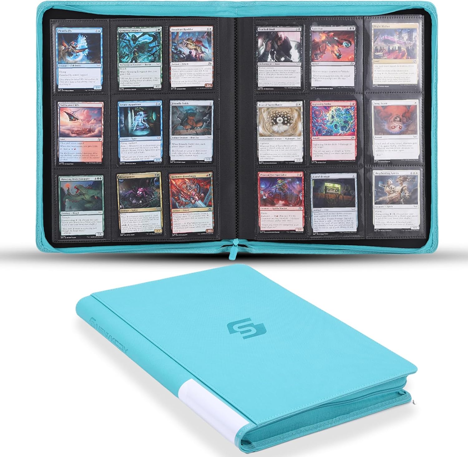 Toploader Binder - 360 Card Capacity - Turquoise