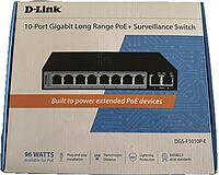 DGS-F1010P-E/B – D-Link 10-Port PoE Fast Ethernet Switch