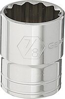 GEARWRENCH 1/2" Drive Standard SAE Socket 7/8", 12 Point - 80767