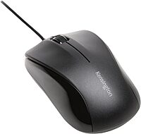 Kensington Mouse for Life USB Three-Button Mouse - Optical - Black - 1000 dpi