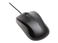 Kensington Mouse for Life USB Three-Button Mouse - Optical - Black - 1000 dpi