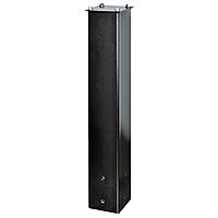 Mail Boss 27in Surface Mount Mailbox Post, 27inH x 4inW x 4inD, Black