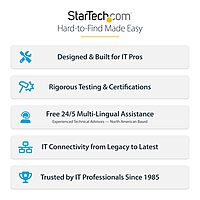 StarTech.com Premium Certified HDMI 2.0 Cable - High Speed with Ethernet, Ultra HD 4K 60Hz