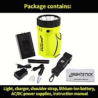 NIGHTSTICK Viribus Intrinsically Safe Dual-Light Rechargeable Lantern