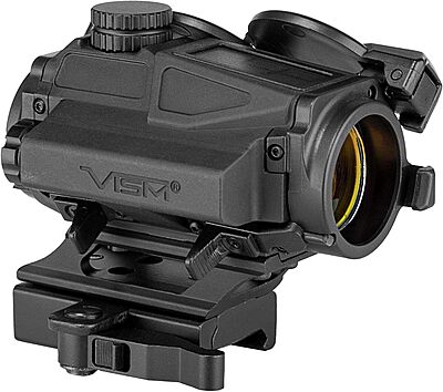 NCSTAR SPD Solar Combat Red Dot Reflex Optic - Black