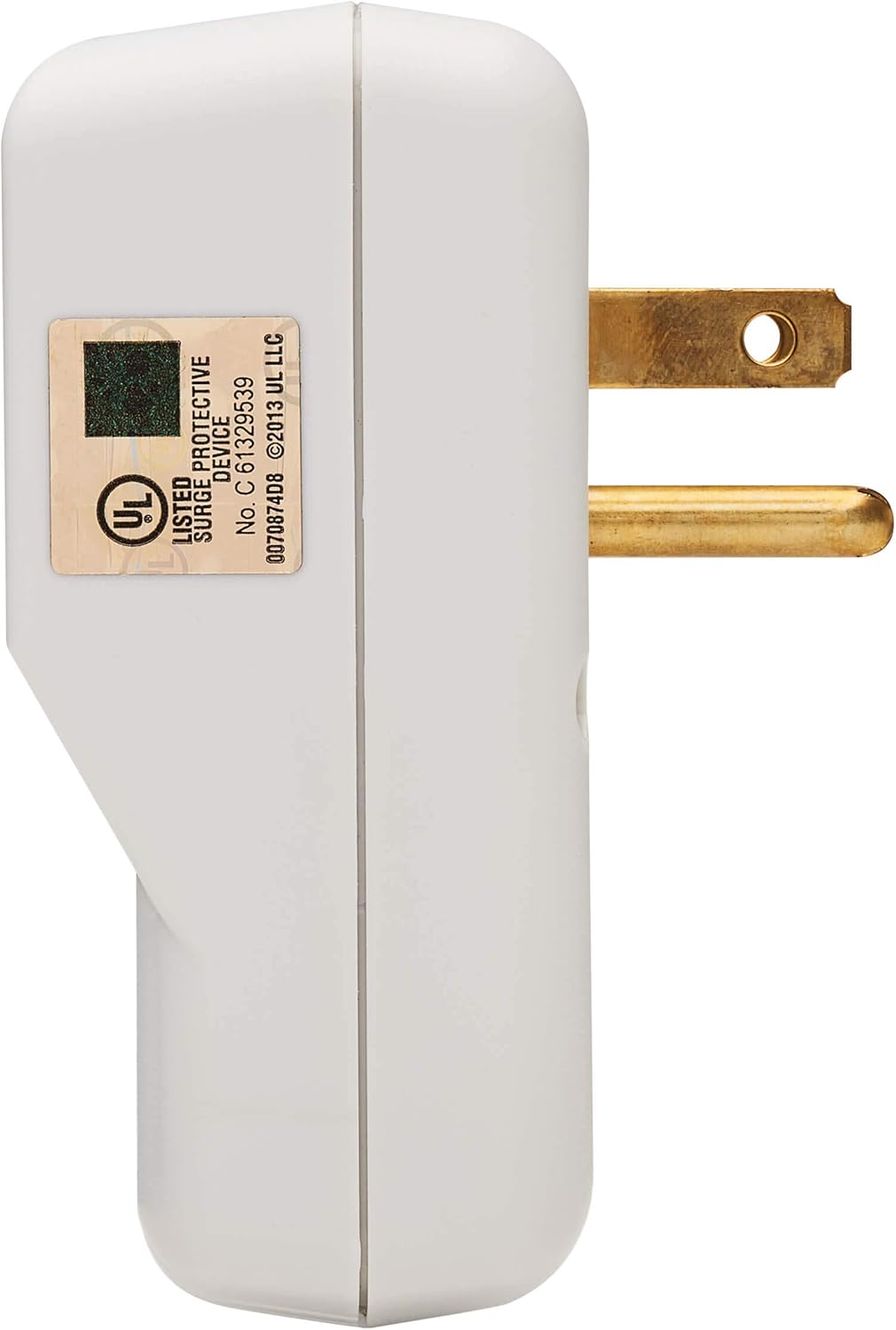 Tripp Lite 1 Outlet Portable Surge Protector Power Strip, Direct Plug in, Tel/Modem Protection