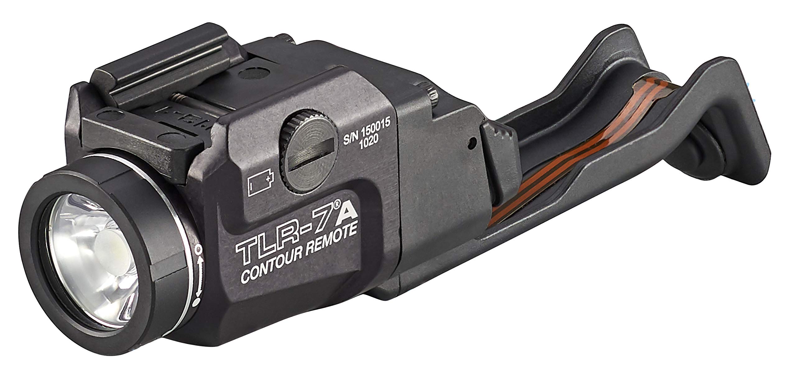 Streamlight 69428 TLR-7 X 500-Lumen Rail Mounted Tactical Light with Integrated Contour Remote Switch Exclusively for Glock