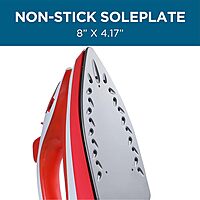 COMMERCIAL CARE 1200W Portable Steam Iron