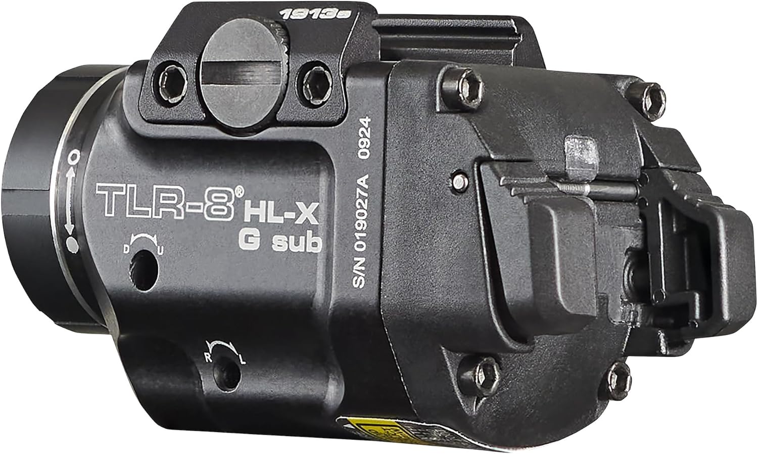 Streamlight 69478 TLR-8 HL-X G sub USB 1000-Lumen Weapon Rail-Mounted Rechargeable Tactical Flashlight with Integrated Green