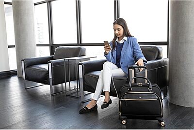 Samsonite Women's Mobile Solution Spinner Mobile Office Spinner Mobile Office Black